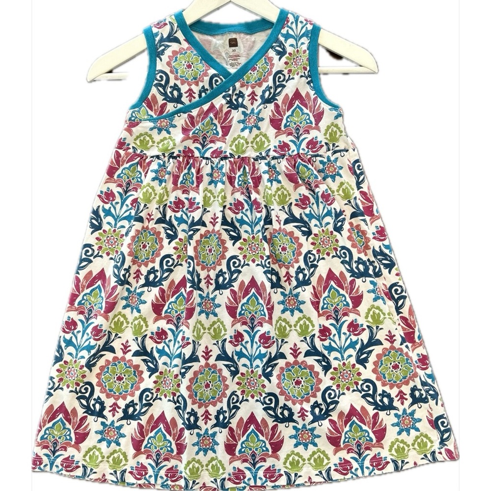 Tea Collection, Girls, Size 10, Sleeveless, 100% Cotton, Empire Waist Dress